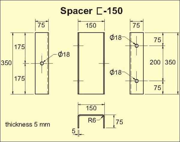 5mm Steel Spacers