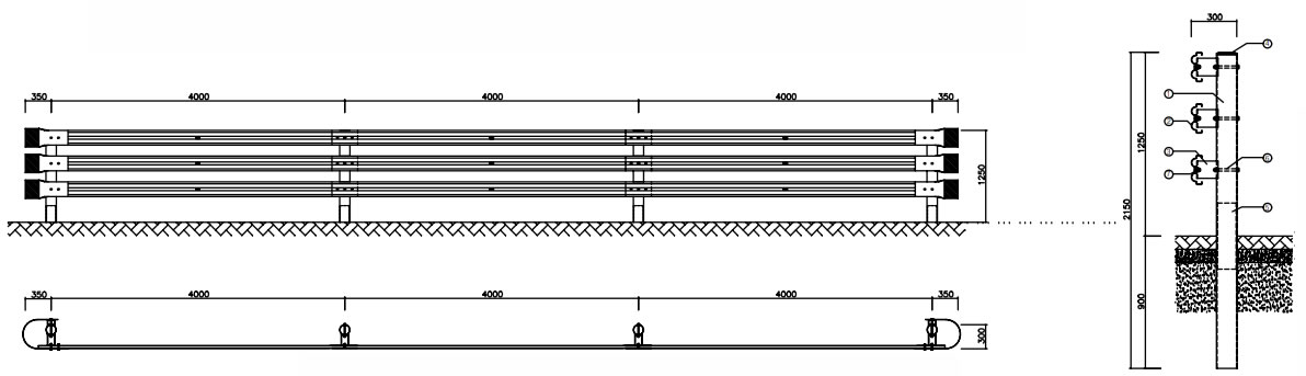 Installation of Guard Rail Sigma
